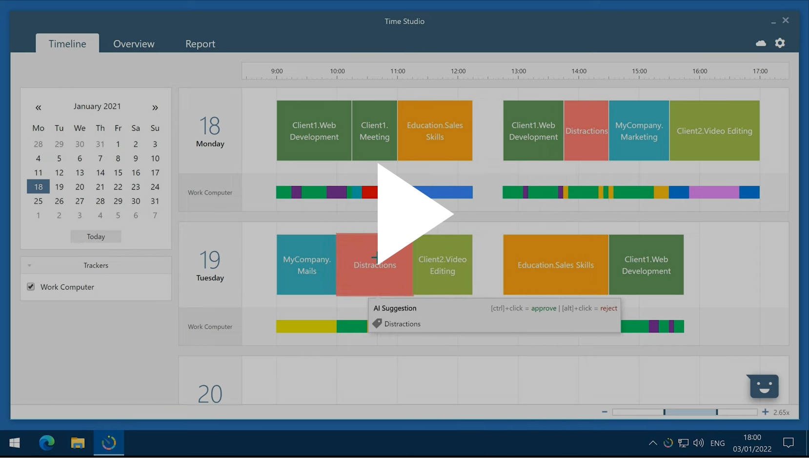 Time Studio | AI-driven time tracking software